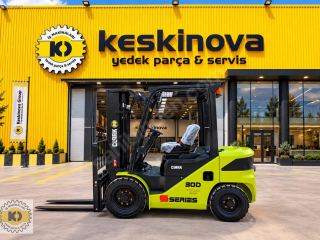 Keskinova Dan Clark 3 Ton Dizel Forklift Japon Isuzu Motor