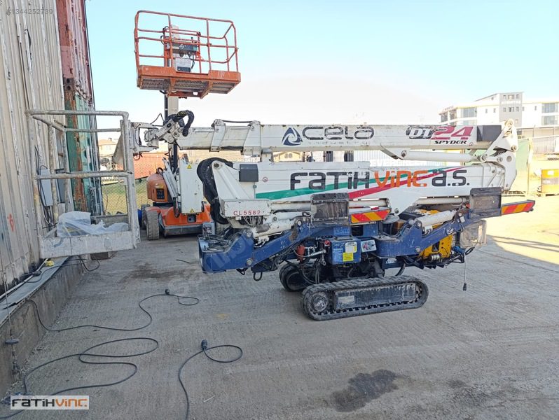 24 M Paletli Eklemli Platform(Manl Ift)Cela-Dt24 Spyder- 2016