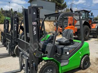Distribütörden Lityum Akülü Alfa Triplex Forklift