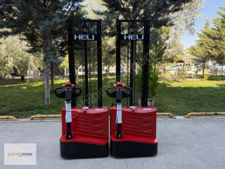 Heli 1.5 Ton Lityum Akülü Istif Makinesi 3.5 Metre Asansör