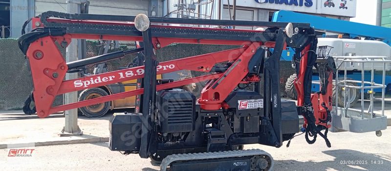 Mrt Makina'dan Satılık 18M Örümcek Tip Eklemli Platform
