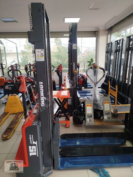 Lityum Akülü Sıfır Tam Akülü Istif Makinesi