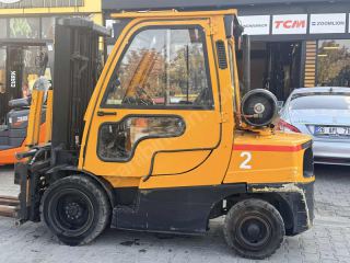 2012 Model 3.5 Ton Çıft Bıçak Ataçmanlı Kabınlı Hyster