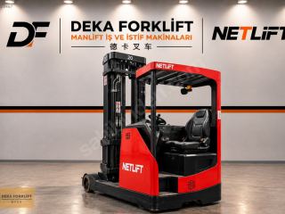 2024 Netlift Cqd20R Vf2 2 Ton Akülü Forklift 8 Metre Kaldırma