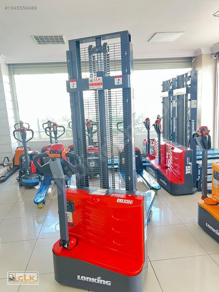 Lityum Akülü Istif Makinesi -Tam 105 Ah-Vade Farksız 6 Taksit !