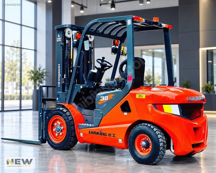 Lonking Lg30Dt 3 Ton Forklift | 4500Mm Asansör | Havalı Lastik