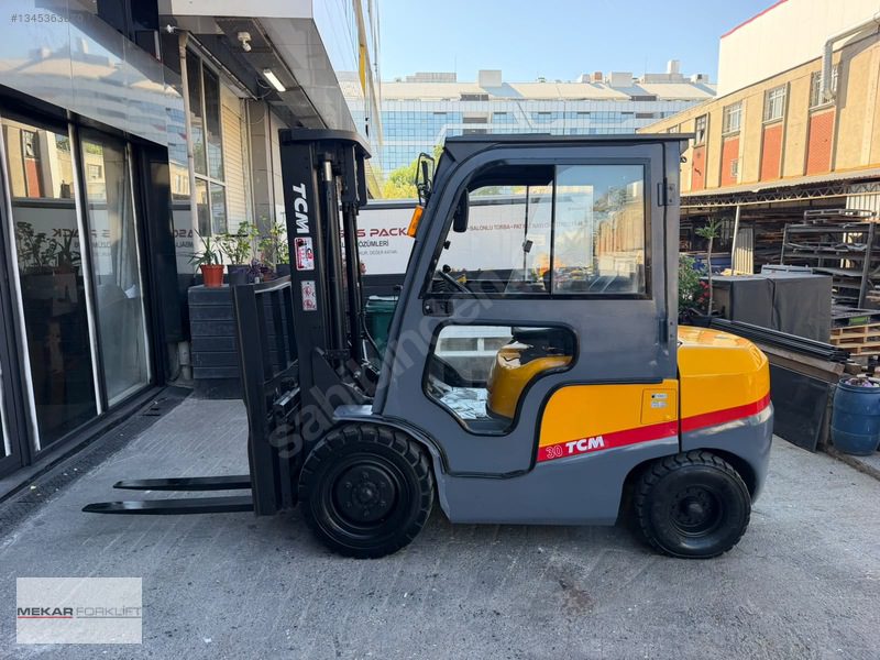 Fırsat Ürünü... 3 Ton Triplex Japon Motor Tcm Forklift.. Kabinli