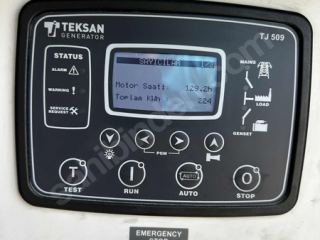 Teksan 130 saatte sıfır ayarında