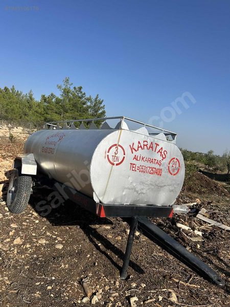 Satılık 3 tonluk su tankı