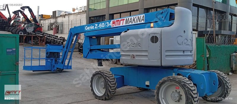 Mrt Makina'dan Satılık 20M Genıe Z60/34 Dizel Eklemli Platform