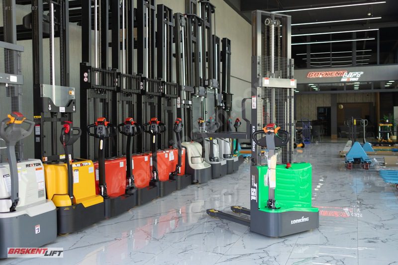 Akülü Istifleme Makinesi - 1.5 Ton 3 Metre - Sıfır - Kampanya