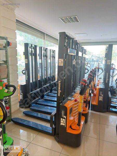 1500 Kg 3000 Mm Tam Akülü Istif Makinesi-Ayda Sadece 29.000 Tl!!