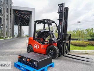 Türkiye Distribütöründen! Ep X5 3 Ton 4.80M (Lityum) Forklift!!