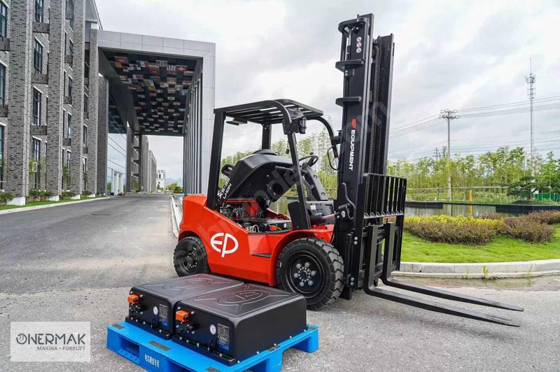 Türkiye Distribütöründen! Ep X5 3 Ton 4.80M (Lityum) Forklift!!