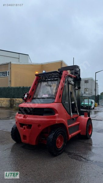 Linde H80 Trıplex 6,5M Asansör Dizel Forklift
