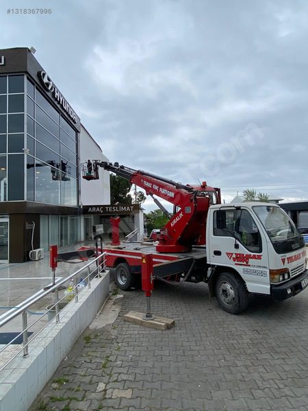 26 metre sepetli platform