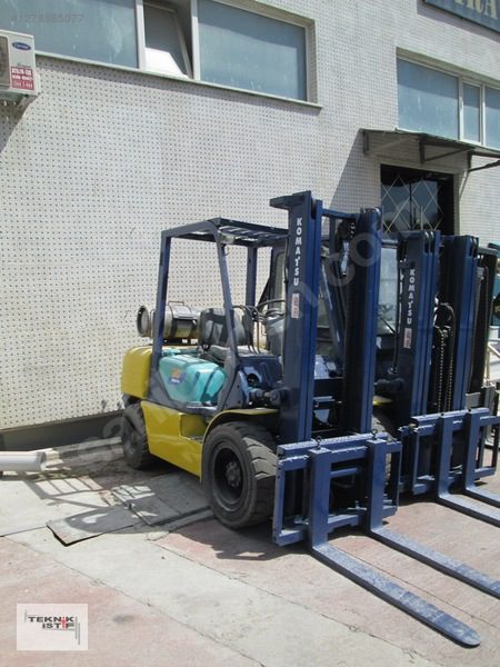 Komatsu Ve Tcm Marka 2.el 2,5 Ve 3 Tonluk Lpg'li Forkliftler