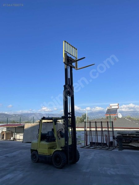 Tüplü 2005 Model 3.0 Tonluk Hyster Forklıft Mazda Motorlu