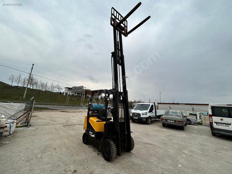 2007 triplex 2 tonluk doosan mitsubishi motor forklift