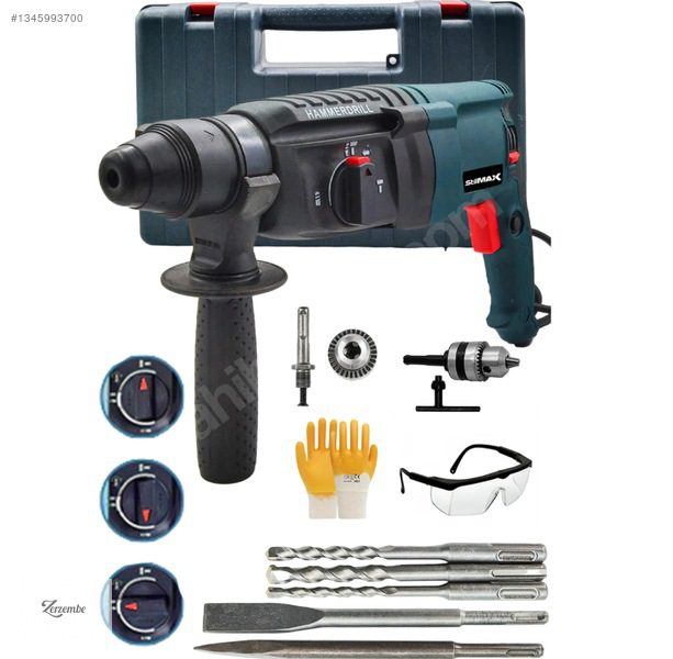 Stilmax 4000W Metal Kırıcı Delici Matkap 2-26 Mm Hilti X598Y