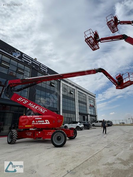 Makaslı - Eklemli Platform 16 Mt-34Mt Manlift Akülü Hemen Teslim