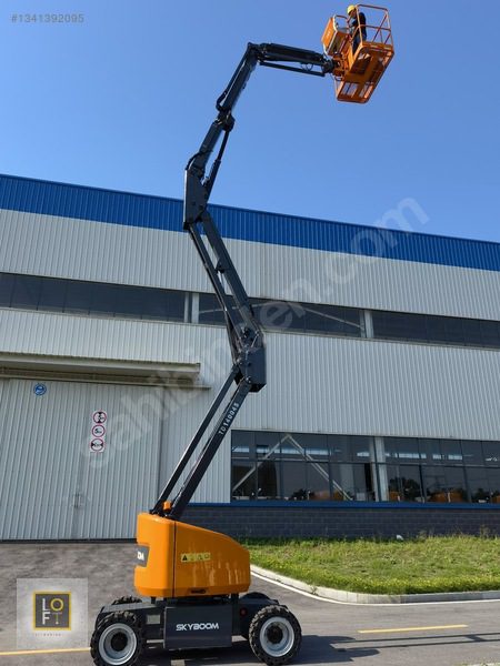 Ithalatçısından 16 Metre Skyboom Akülü Eklemli Platform