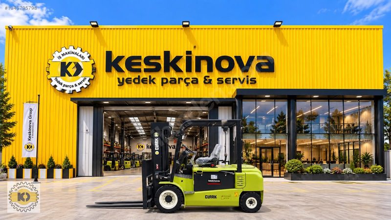 Keskinova Dan Clark 5 Ton Akülü Forklift 4300Mm Trp Asansör