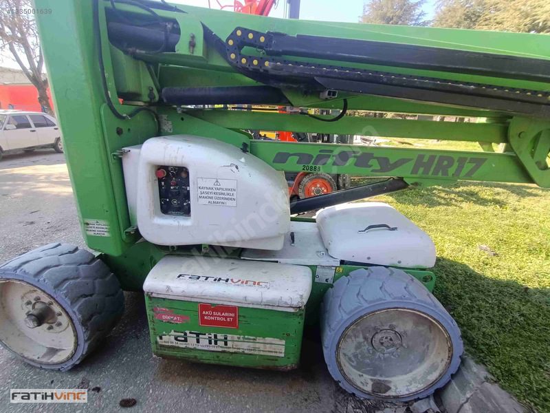 17 M Akülü Eklemli Platform ( Manlift ) Nıfty- Hr17 N - 2011