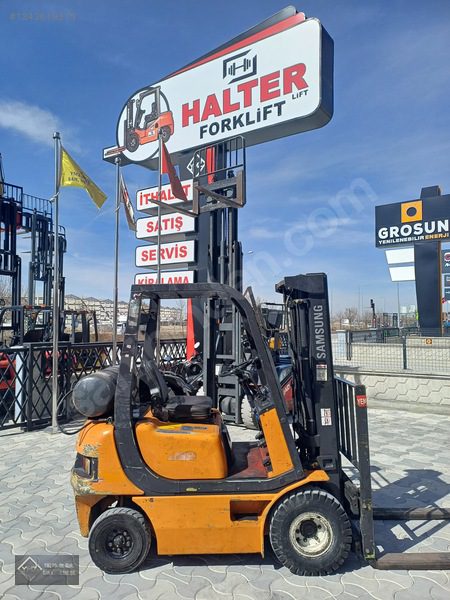 1.8 Ton Tripleks Asansör Samsung Orijinal Lpgli Forklift