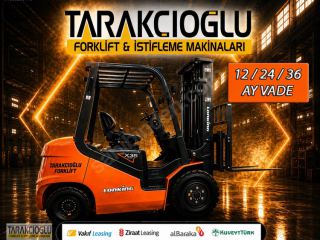 Sağlam Kampanya 12 24 36 Ay Vade Dizel Triplex 3.5 Ton Forklift