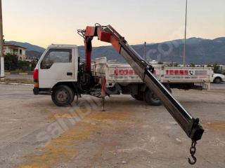 3.5 Ton Tam Katlanır Hiyap Vinç Kamyonlu 4.10 Kasa