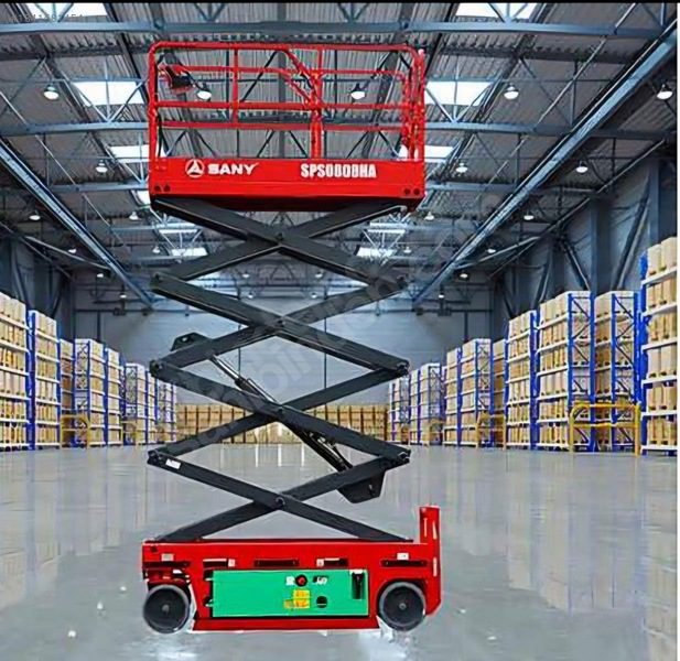 8M Sany Sps0608Hd Elektrikli Makaslı Menlift