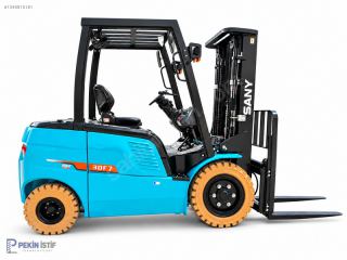 Sany Scp30F7 3 Ton Lityum Forklift 96V Tripleks 4.50Mt