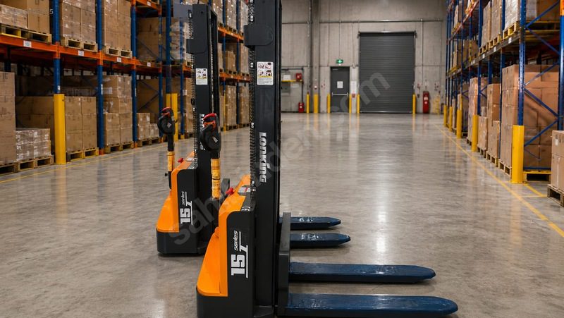 K.kartına 3 Taksit! Lityum Akülü 1.5 Ton 3 Metre Istif Makinesi