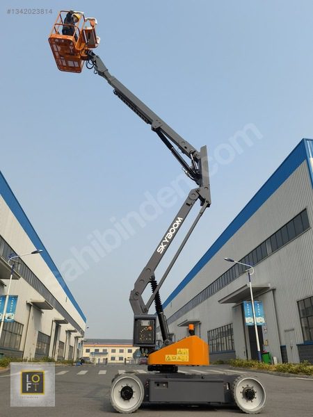 Ithalatçısından 14 Metre Skyboom Akülü Eklemli Platform