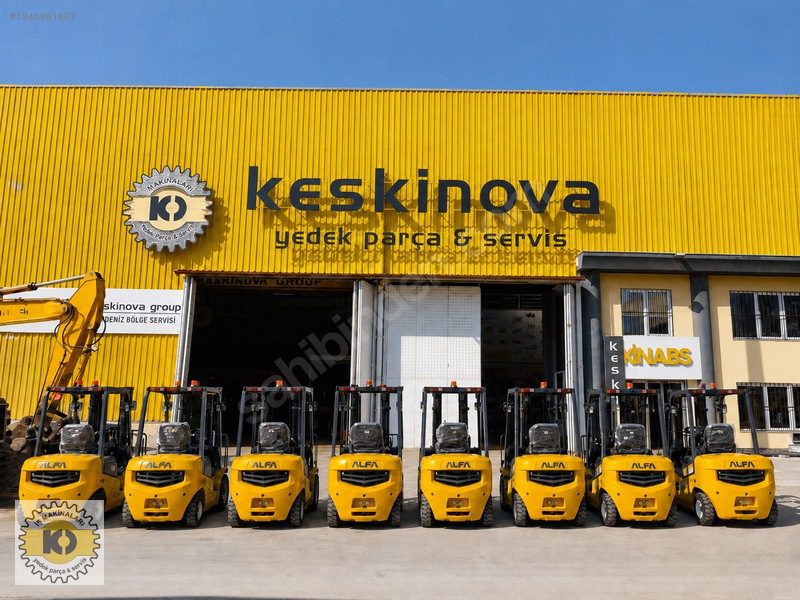 Keskinova Dan Alfa 3 Ton Dizel Forklift 4500 Trp Asansör