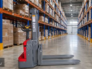 RUNTX 1,5 Ton 2 Metre Tam Akülü İstif Makinesi-Makinası
