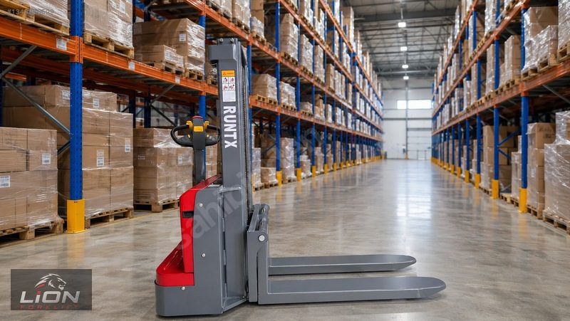 RUNTX 1,5 Ton 2 Metre Tam Akülü İstif Makinesi-Makinası