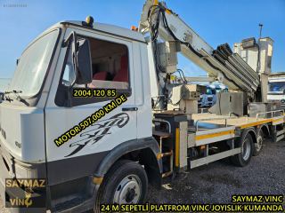 Saymaz Vınc 24 M Sepetli Platfrom Vınc 2015 Paksan Platfrom
