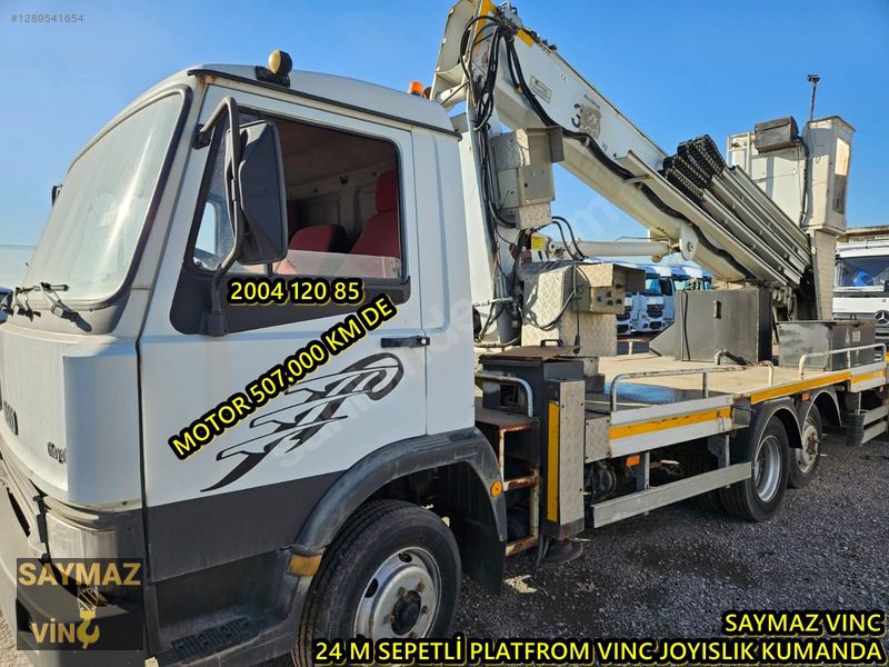 Saymaz Vınc 24 M Sepetli Platfrom Vınc 2015 Paksan Platfrom