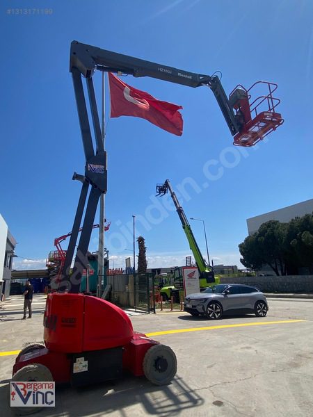 2018 model MANTALL HZ160J 16mt eklemli bomlu platform