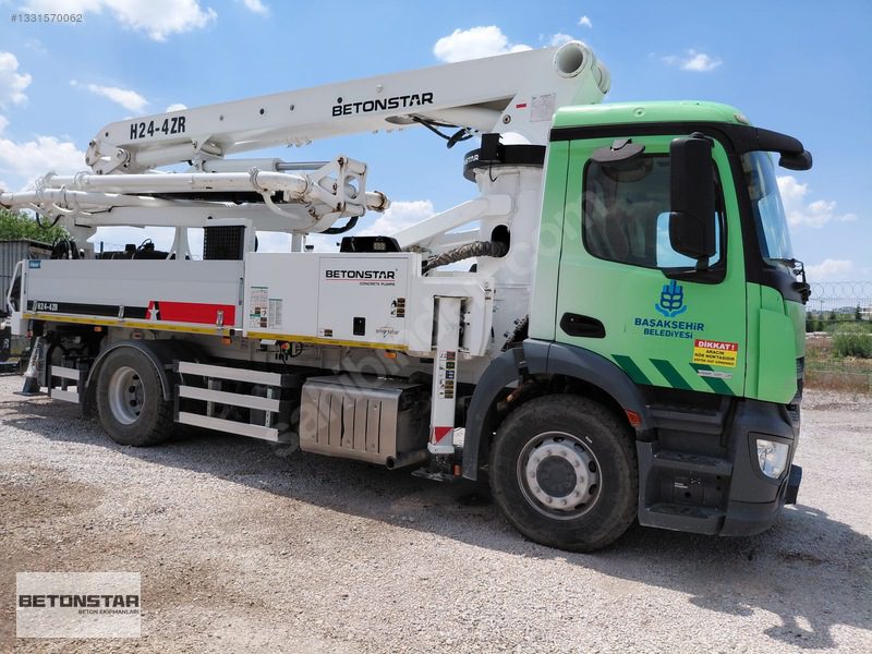 2024 Betonstar 24 Metre Beton Pompası | 2020 Mercedes-Benz 1832