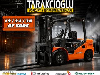Sağlam Kampanya 12 24 36 Ay Vade Dizel Triplex 3 Ton Forklift