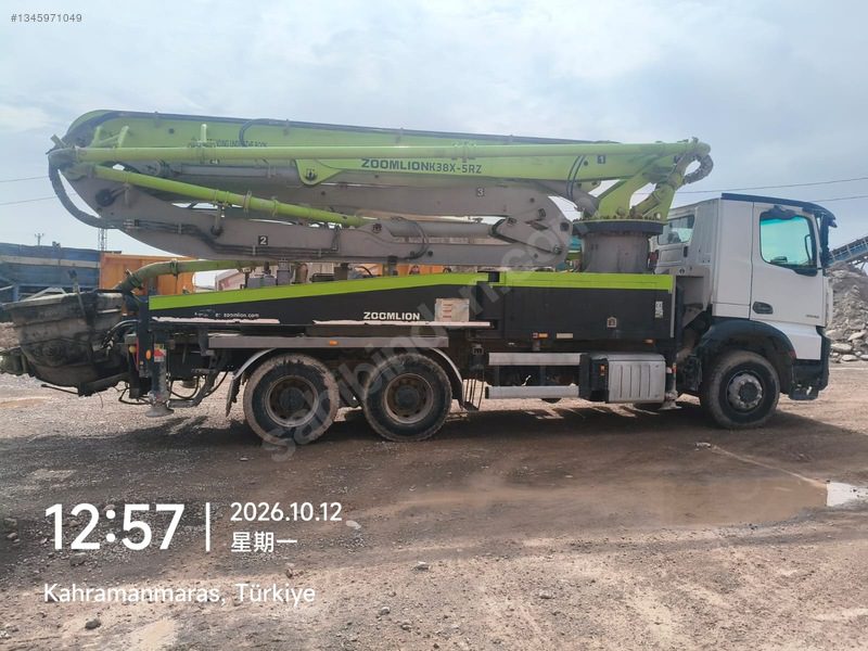 Zoomlion 38Lik Mercedes Arocs 3343