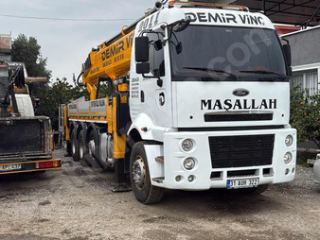 Demir vinçten satlık 52 metre nova 55 ton üzeri takasa açık