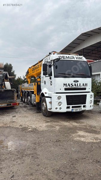 Demir vinçten satlık 52 metre nova 55 ton üzeri takasa açık