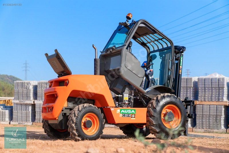 2024 Model Ausa C251H 4X4 2.5 Ton Sıfır Kompakt Arazi Forklifti