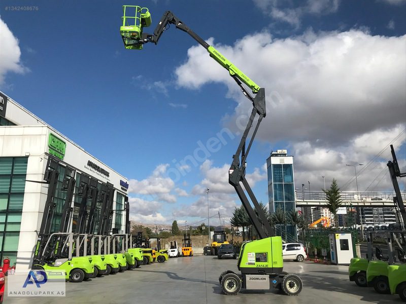 2026 14+2 Eklemli Akülü Platform Menlift Zoomlion Anadolupark Aş