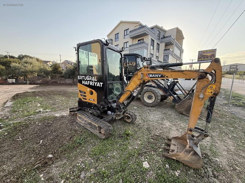 Temiz kullanılmış mini ekskavatör